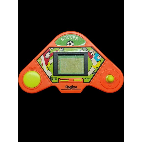 VTG Playtime Soccer Handheld Orange Game - Picture 1 of 2